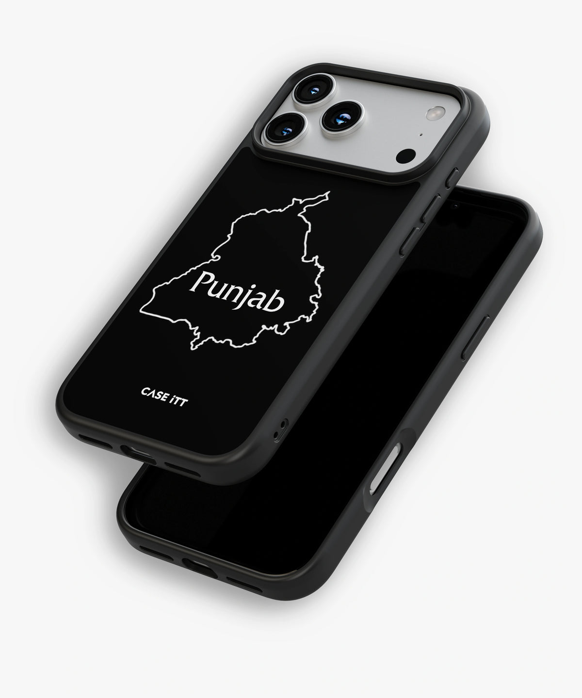 Map of Punjab English iPhone Case - view 5