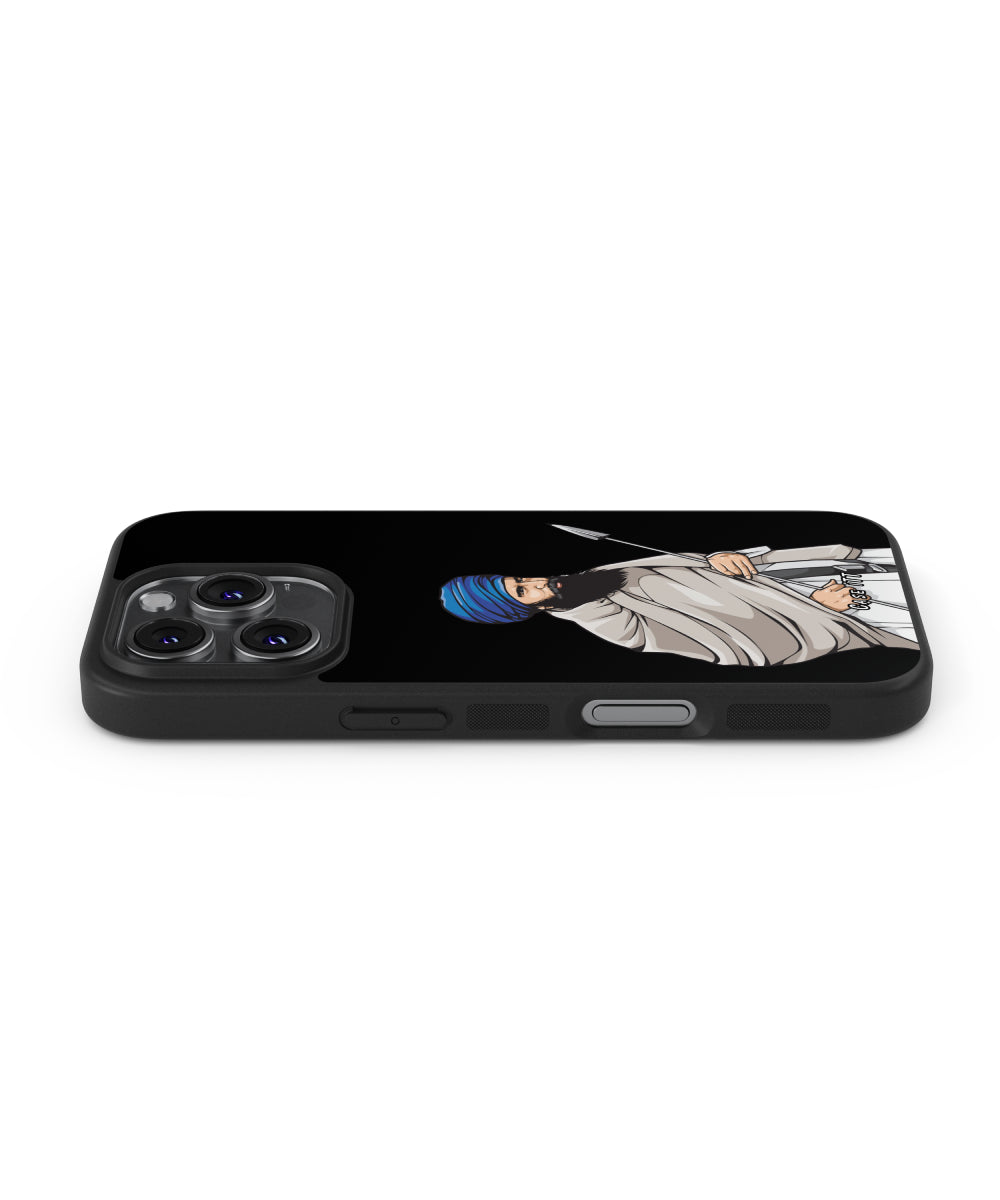 Sant Jarnail Singh Bhindranwale Phone Case (Black)