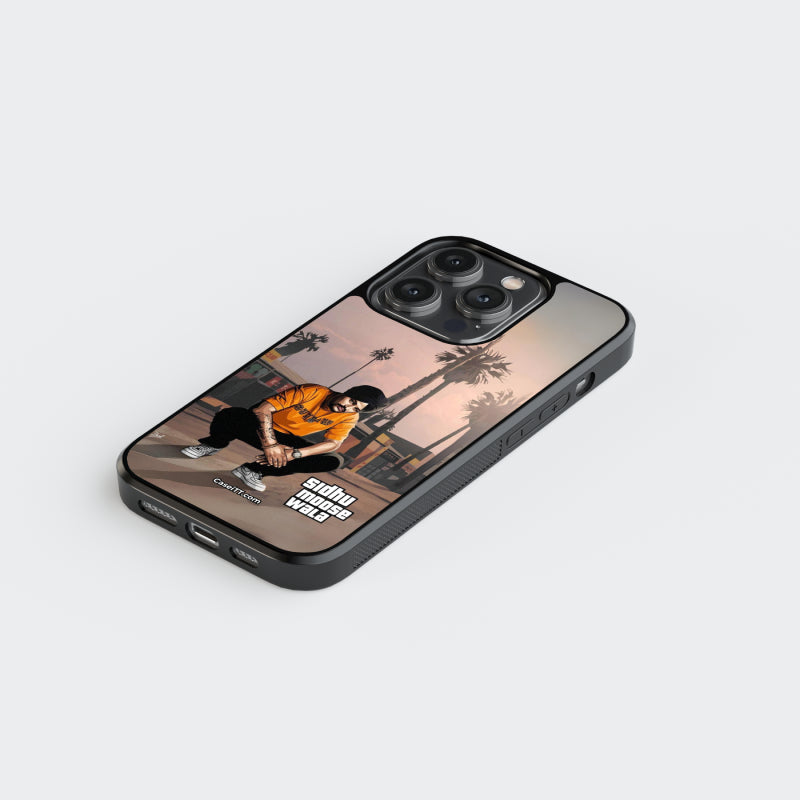 Sidhu Moosewala illustration Phone Cover