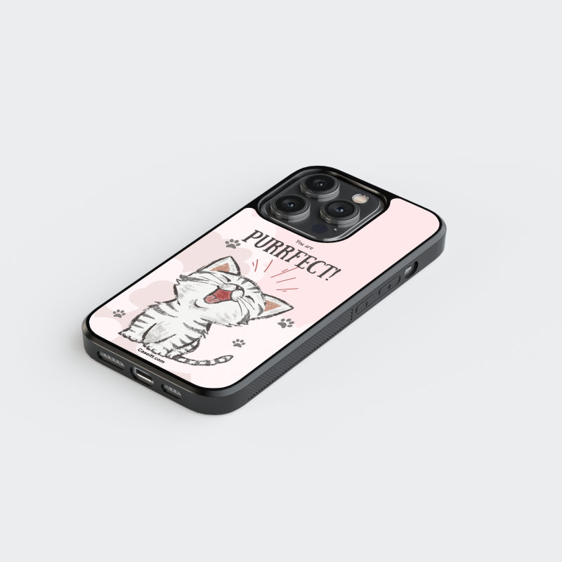 You are Purrfect iPhone Case