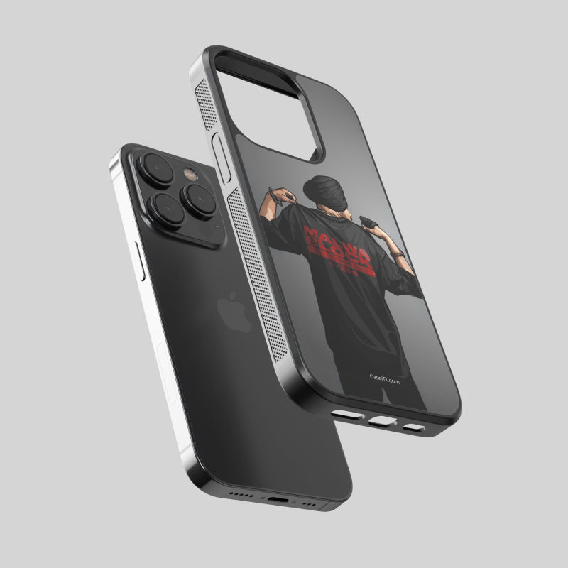 Sidhu Moosewala Malwa Block Glass Phone Case