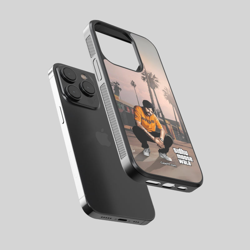 Sidhu Moosewala illustration Phone Cover