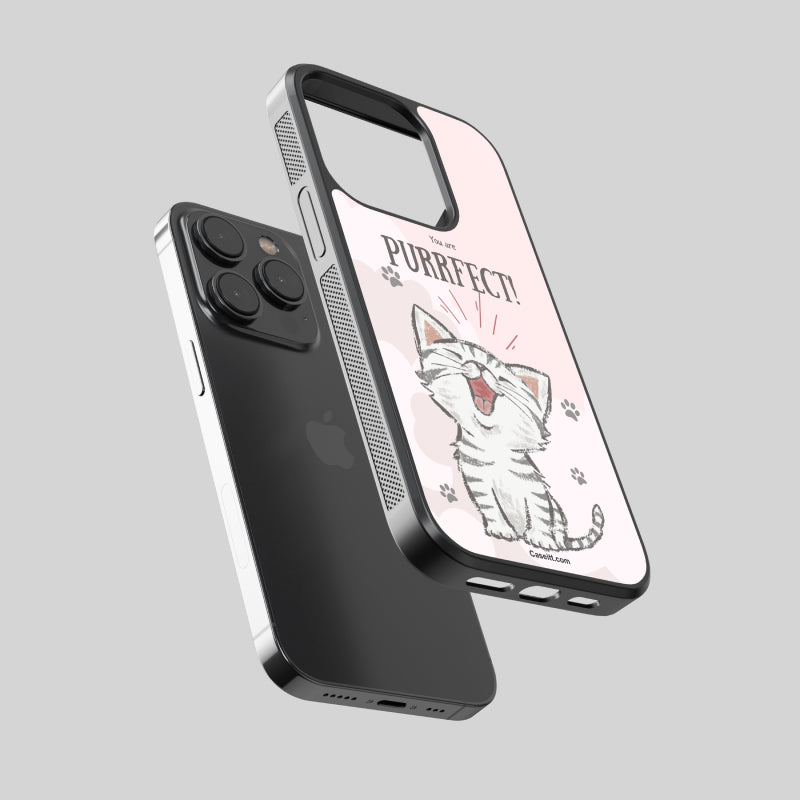 You are Purrfect iPhone Case