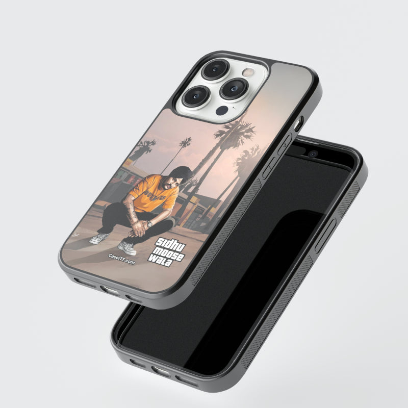 Sidhu Moosewala illustration Phone Cover