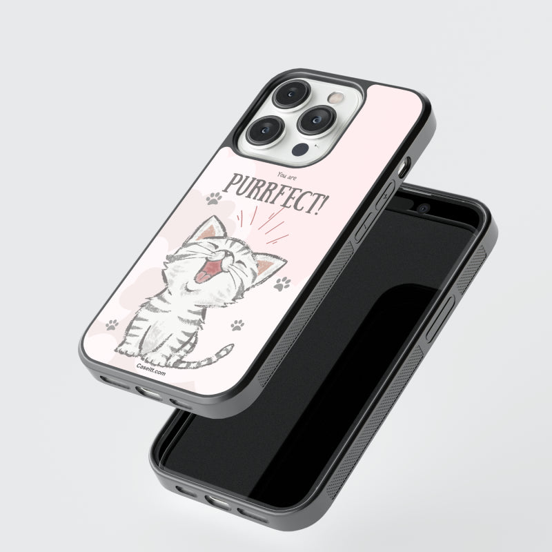 You are Purrfect iPhone Case