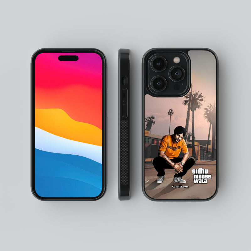Sidhu Moosewala illustration Phone Cover