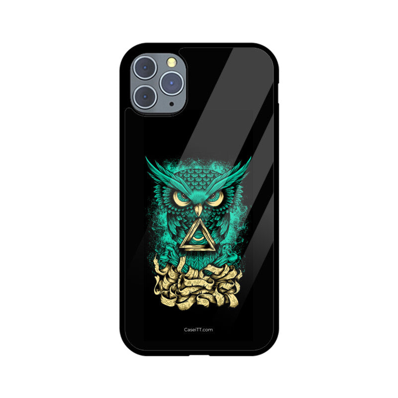 Illuminaty Owl Glass Armour Phone Cases