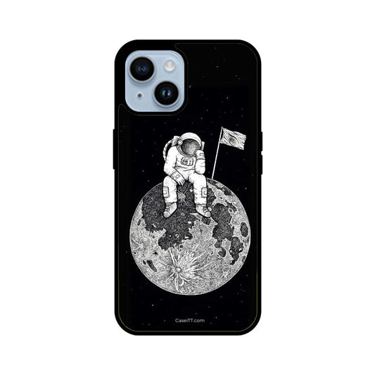 Astronaut Glass Phone Case
