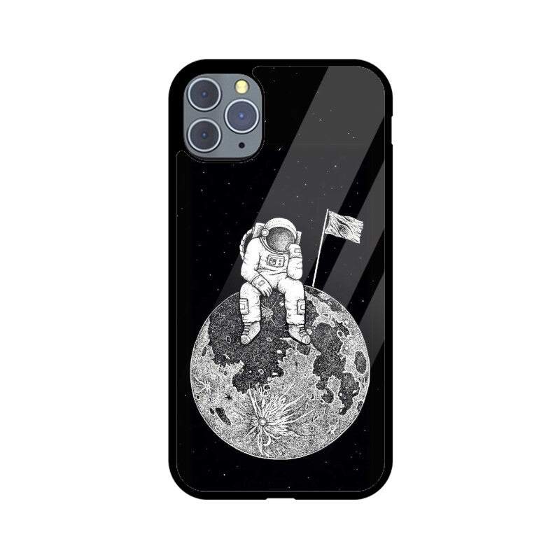 Astronaut Glass Phone Case