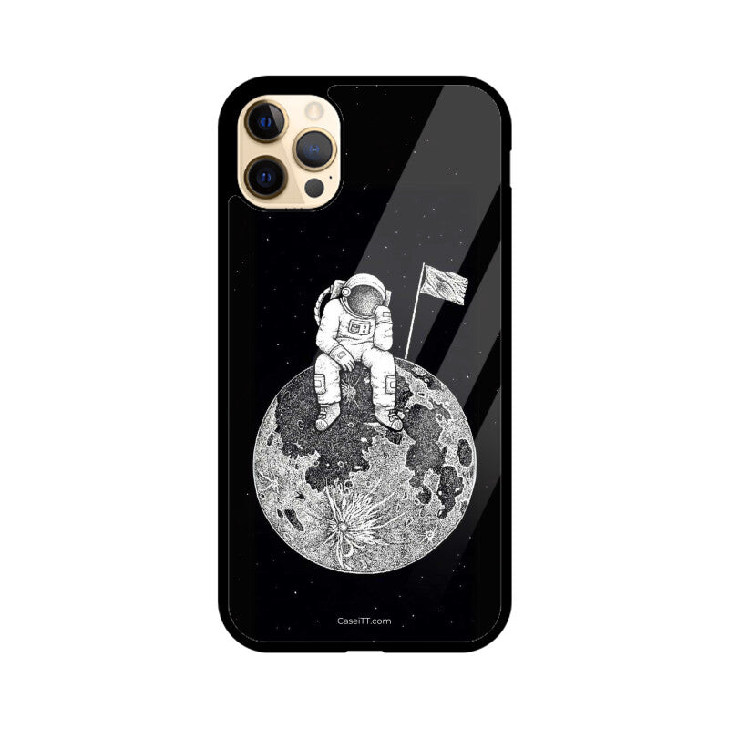 Astronaut Glass Phone Case