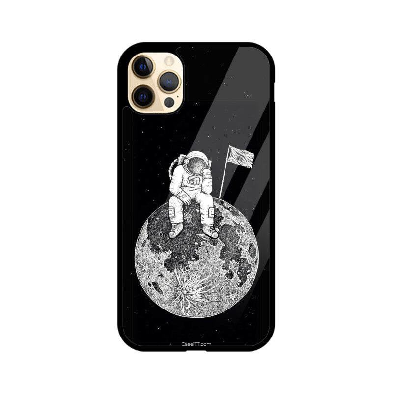 Astronaut Glass Phone Case