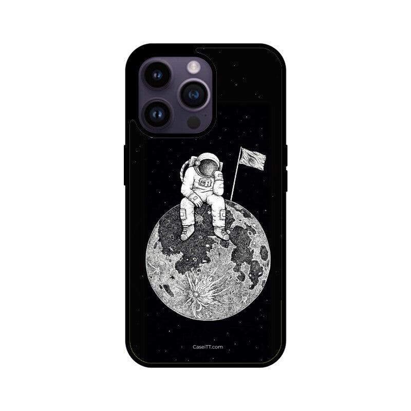 Astronaut Glass Phone Case
