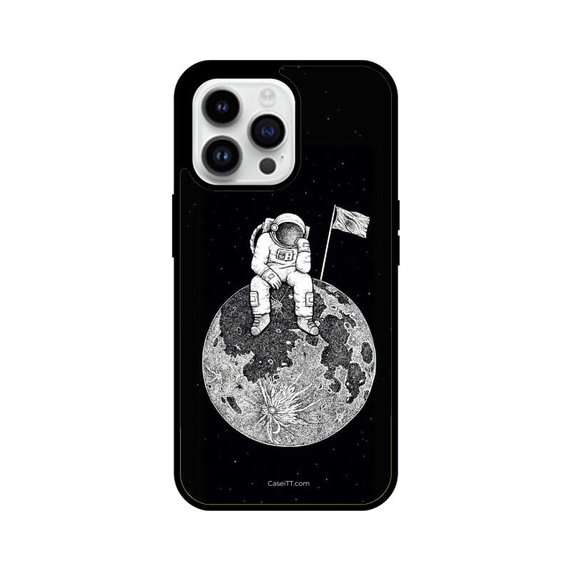 Astronaut Glass Phone Case