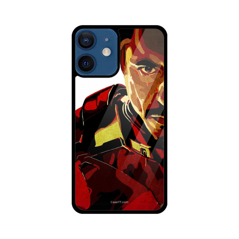 Iron Man Glass Phone Case