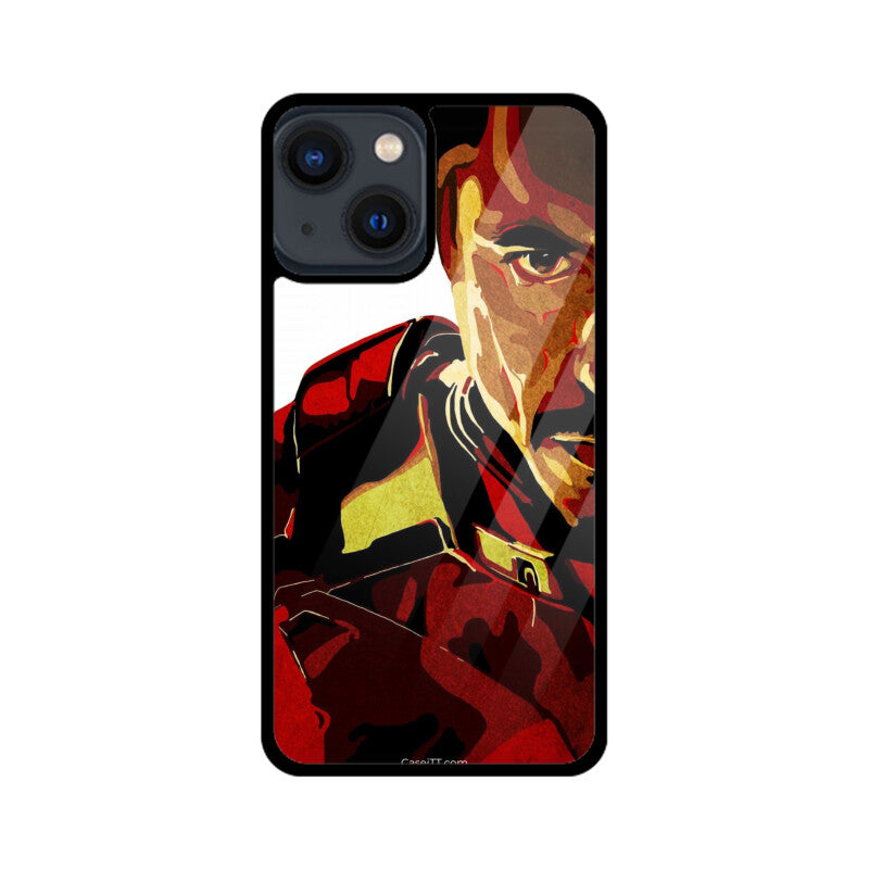Iron Man Glass Phone Case