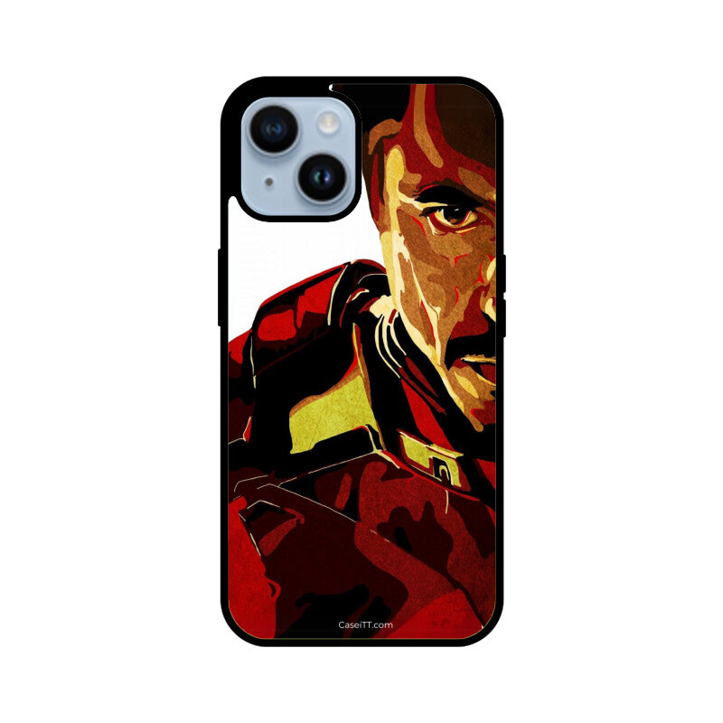 Iron Man Glass Phone Case