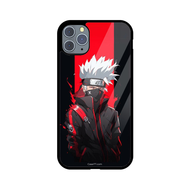 Kakashi Glass Phone Case