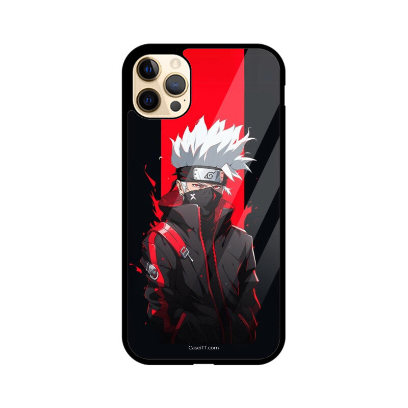 Kakashi Glass Phone Case