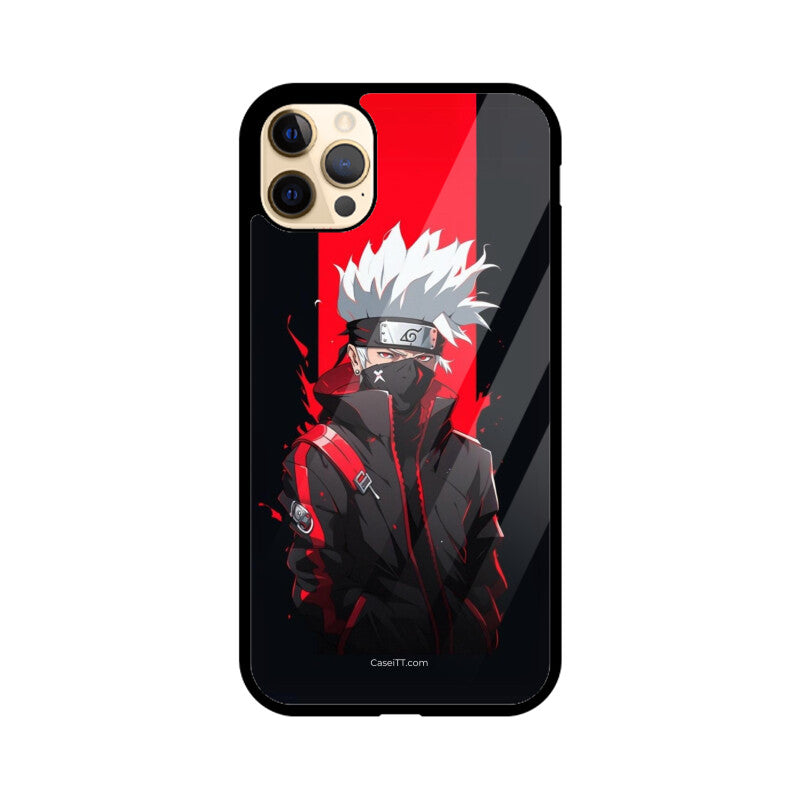 Kakashi Glass Phone Case