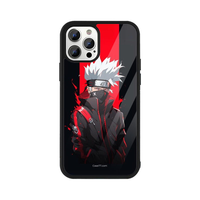 Kakashi Glass Phone Case