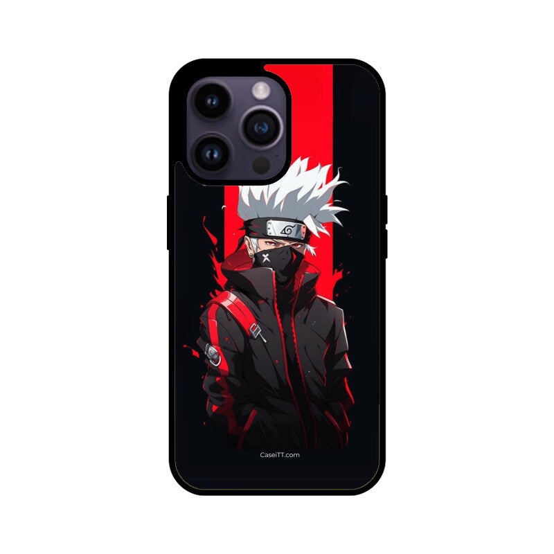 Kakashi Glass Phone Case