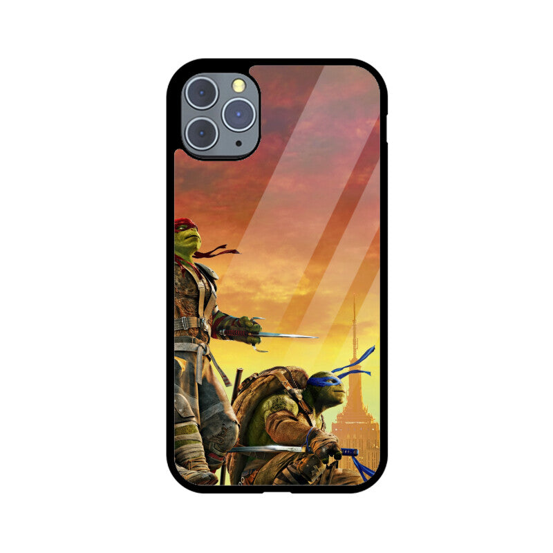 Ninja Turtles Glass Phone Case