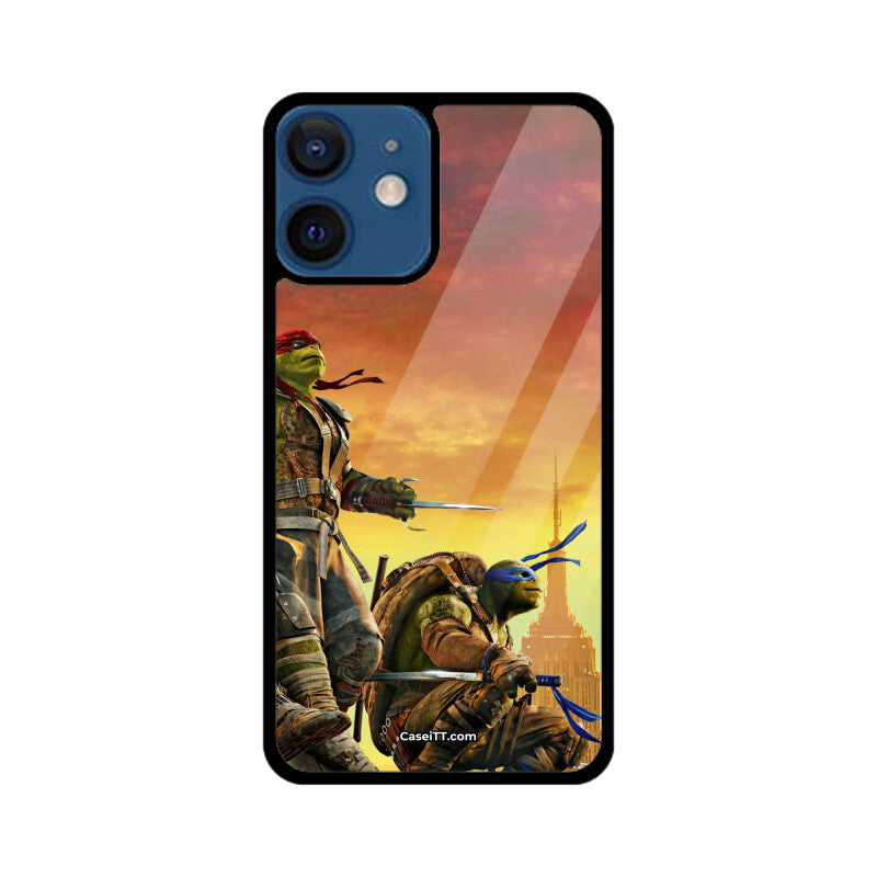 Ninja Turtles Glass Phone Case