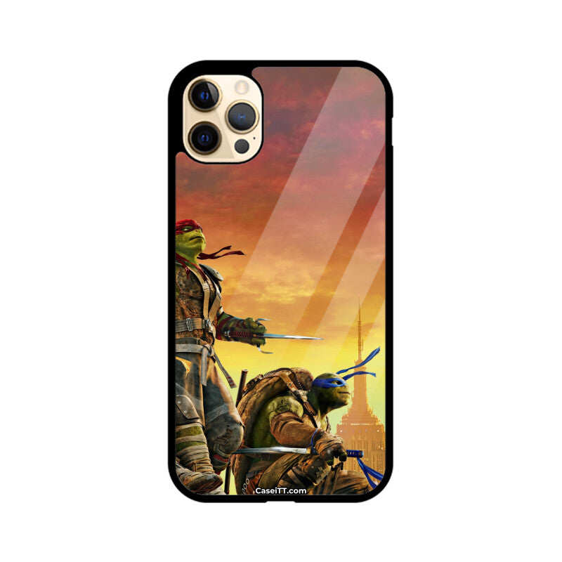 Ninja Turtles Glass Phone Case