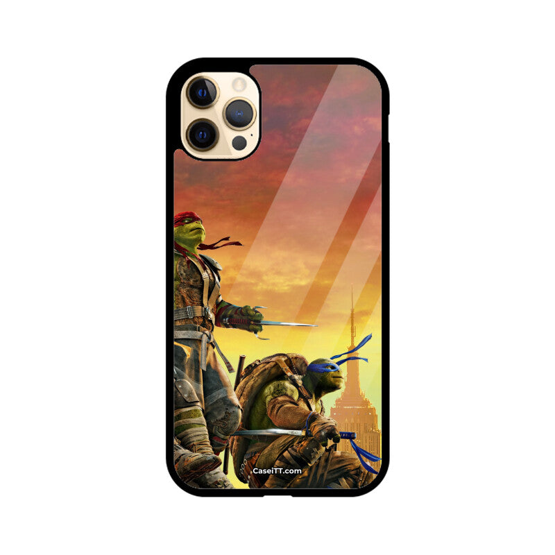 Ninja Turtles Glass Phone Case