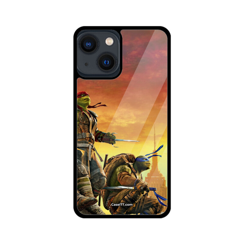 Ninja Turtles Glass Phone Case