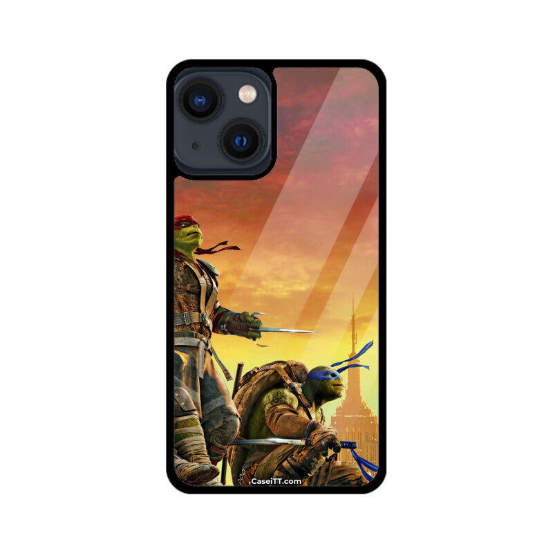 Ninja Turtles Glass Phone Case