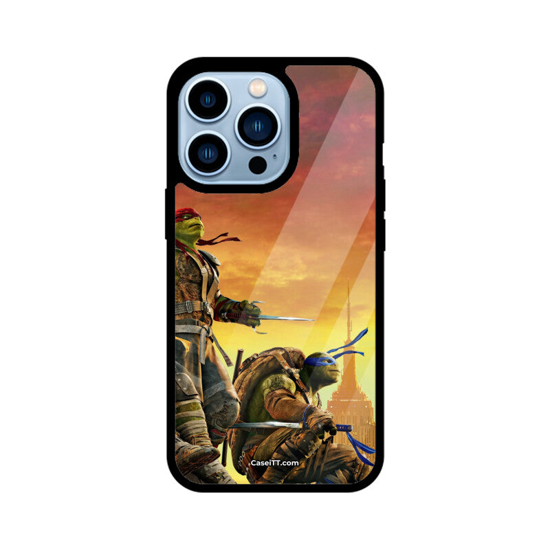 Ninja Turtles Glass Phone Case