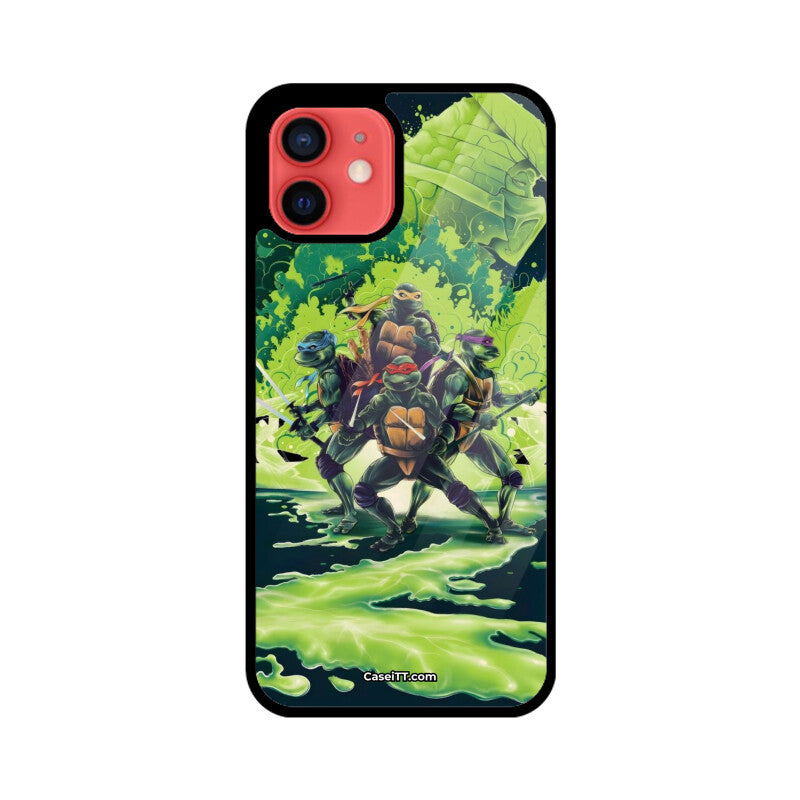 Mutant Ninja Turtles Glass Phone Case Case iTT Mutant Ninja Turtles Glass Phone Case Case iTT