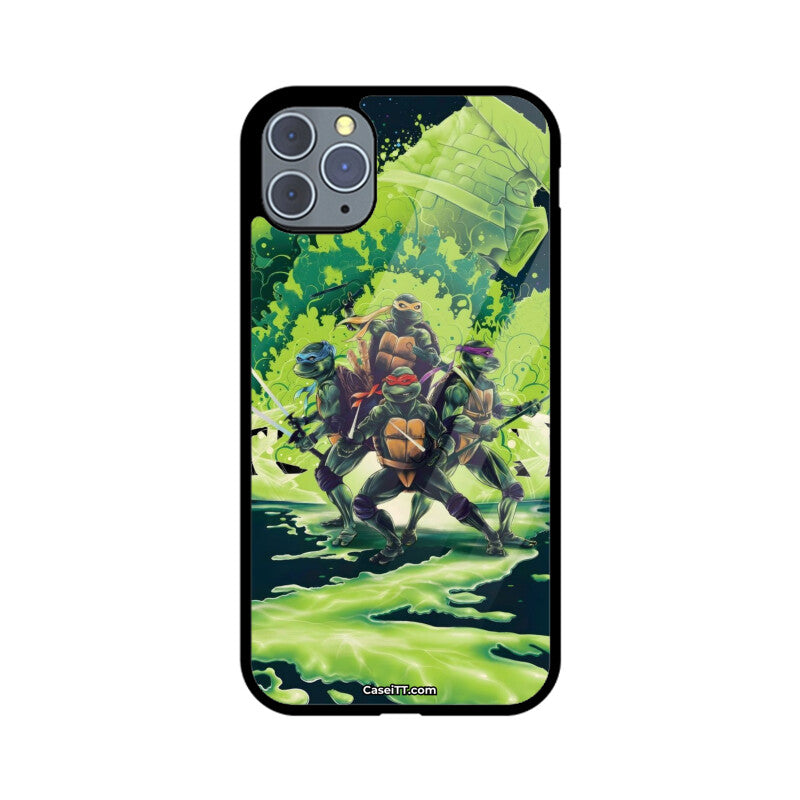 Mutant Ninja Turtles Glass Phone Case