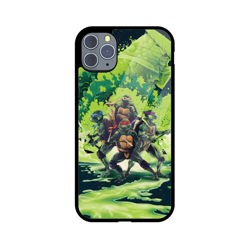 Mutant Ninja Turtles Glass Phone Case