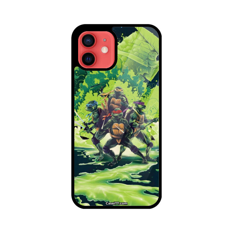 Mutant Ninja Turtles Glass Phone Case
