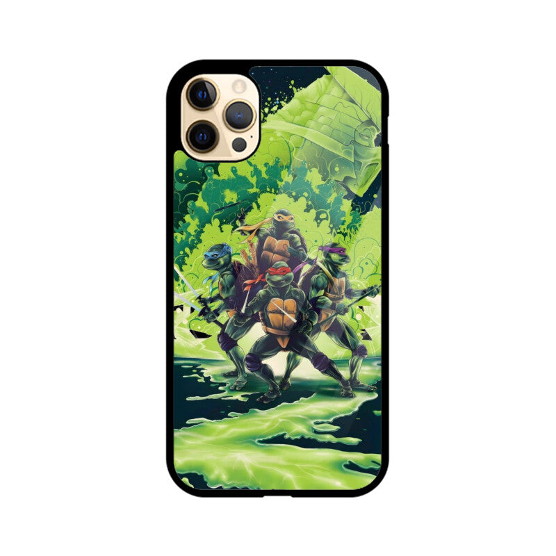 Mutant Ninja Turtles Glass Phone Case
