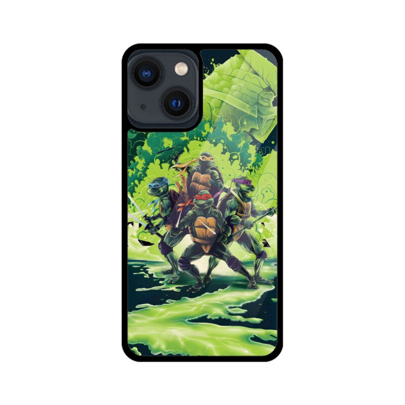 Mutant Ninja Turtles Glass Phone Case