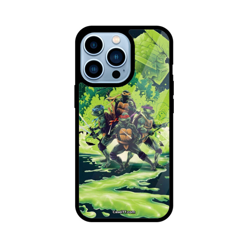 Mutant Ninja Turtles Glass Phone Case