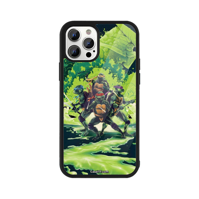 Mutant Ninja Turtles Glass Phone Case
