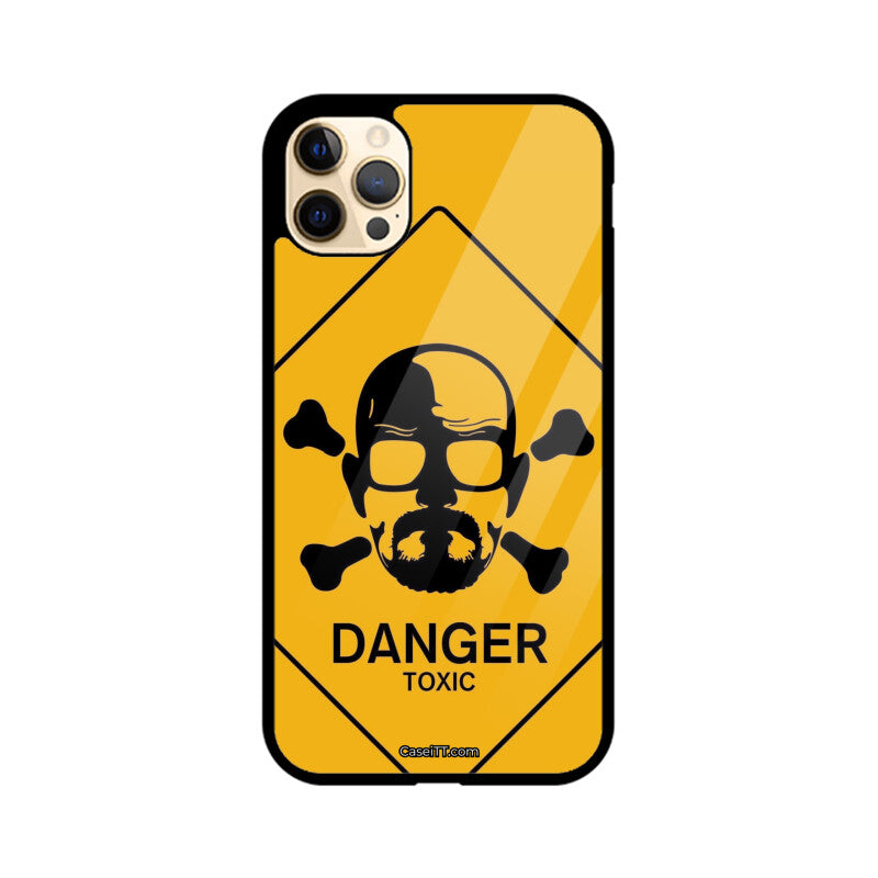 Breaking Bad Danger Glass Phone Case