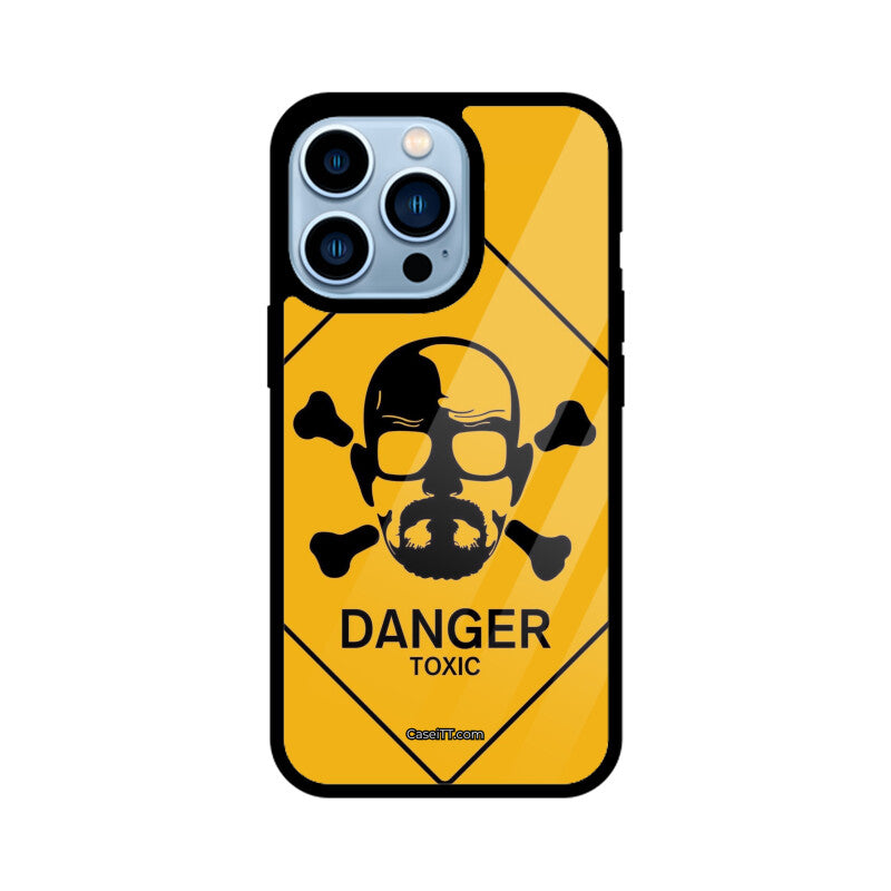 Breaking Bad Danger Glass Phone Case