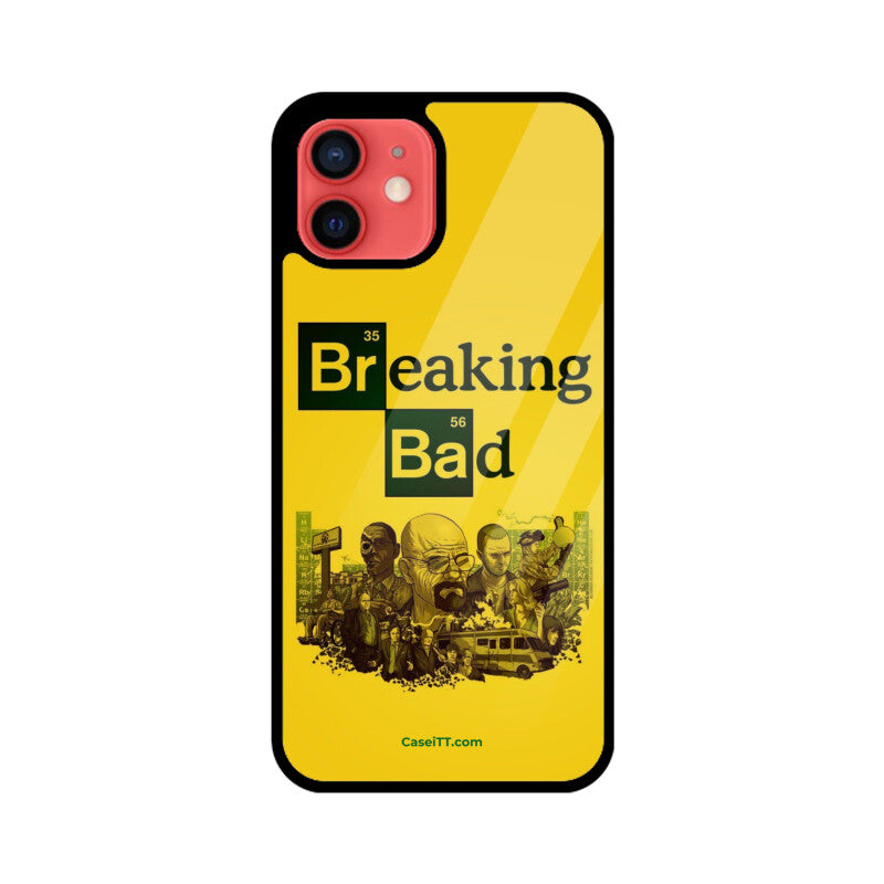 Breaking Bad Logo Glass Phone Case