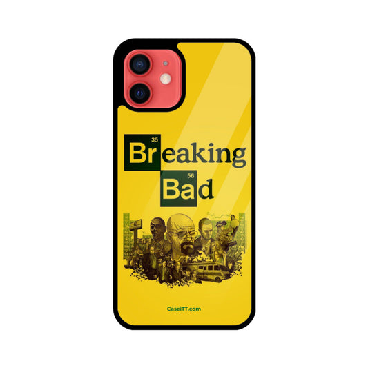 Breaking Bad Logo Glass Phone Case