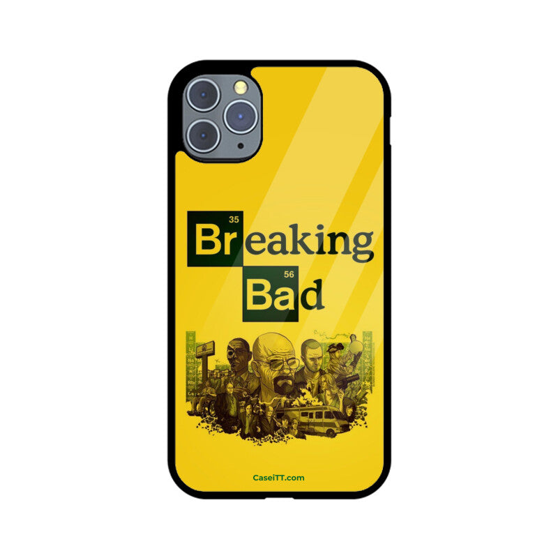 Breaking Bad Logo Glass Phone Case