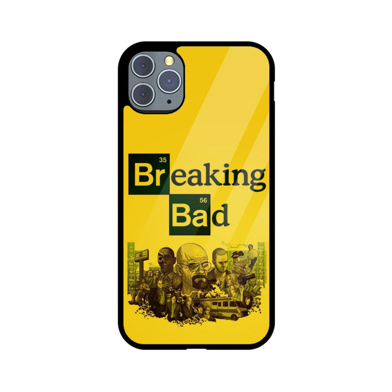 Breaking Bad Logo Glass Phone Case
