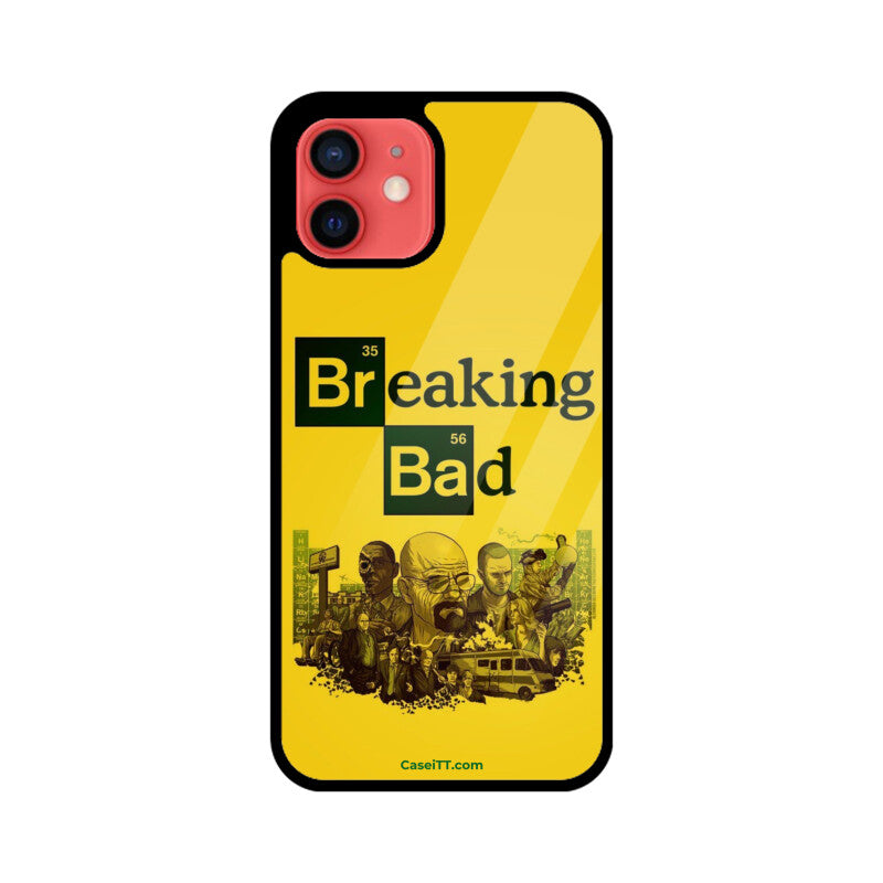 Breaking Bad Logo Glass Phone Case