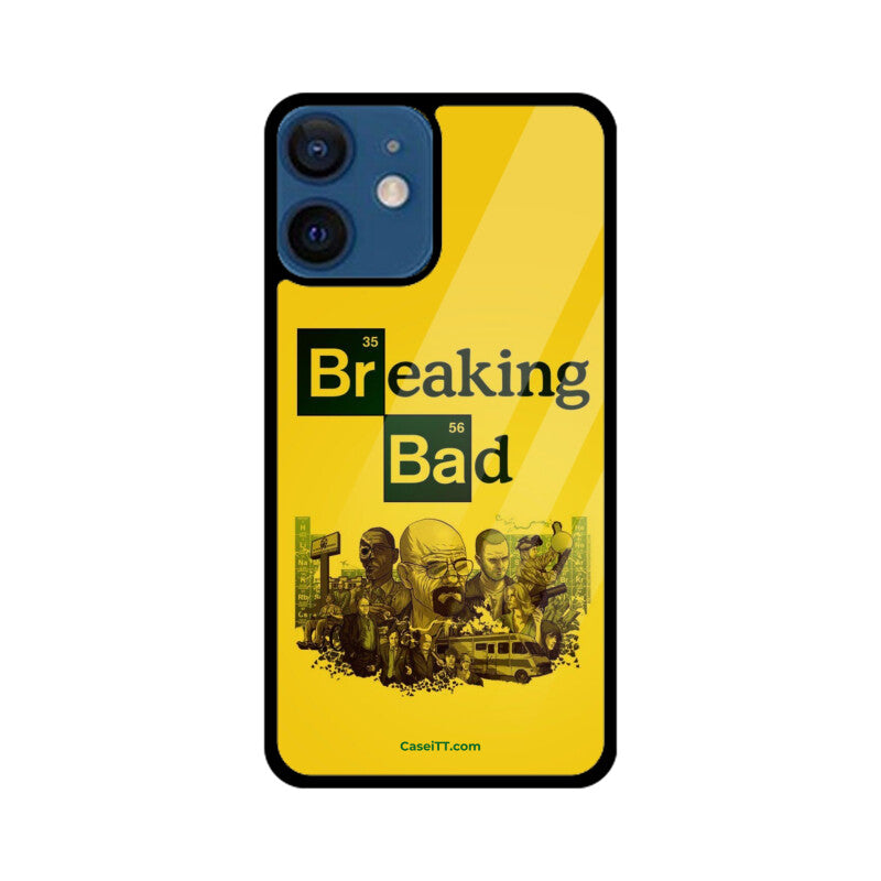 Breaking Bad Logo Glass Phone Case