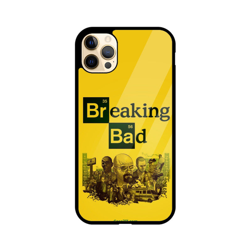 Breaking Bad Logo Glass Phone Case