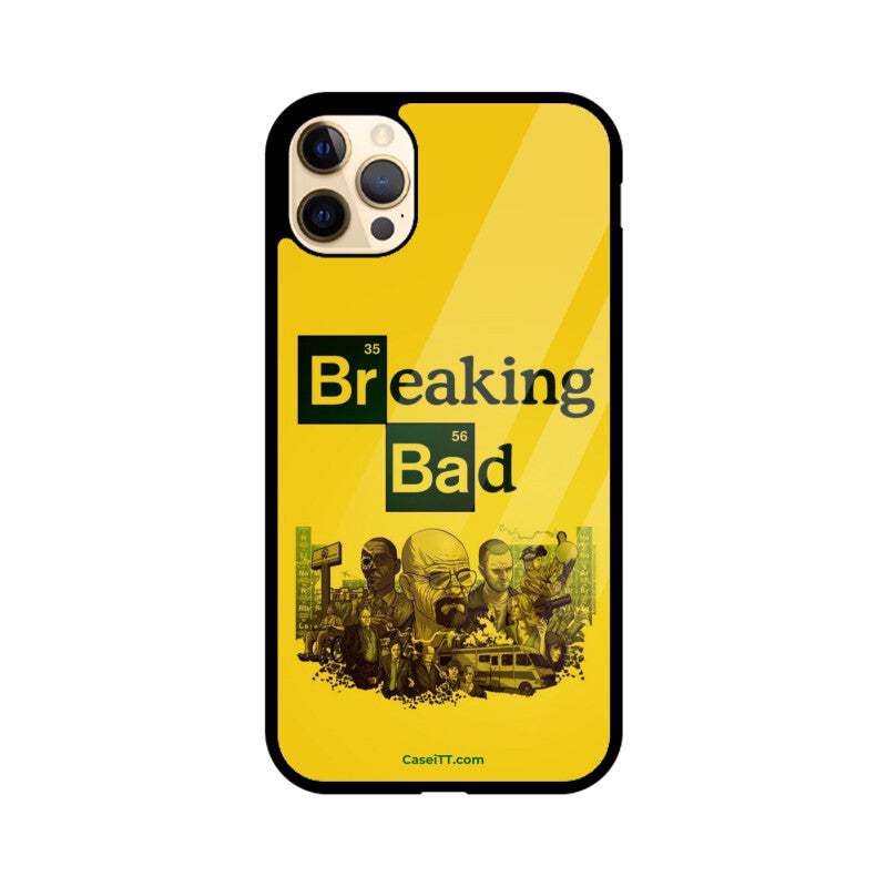 Breaking Bad Logo Glass Phone Case
